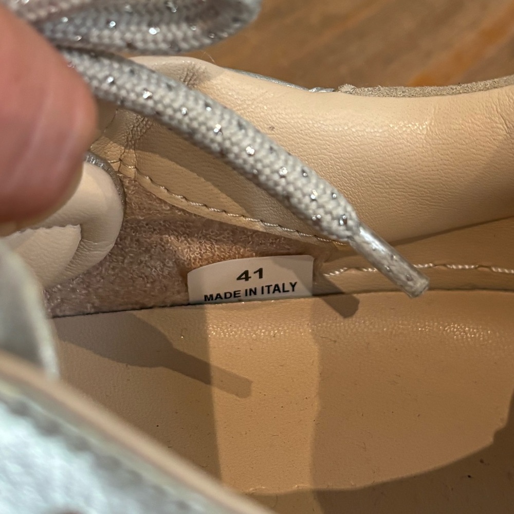 Stella Mccartney Loop Metallic Shell Sneaker In P… - image 5